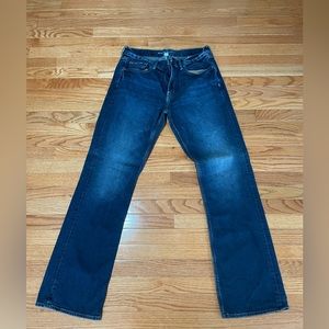 Banana Republic boot cut jeans, size 34 by 34